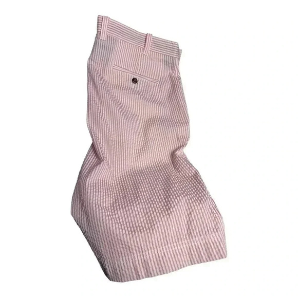 ⭐️ Hosr Pick ⭐️NWT True Flies Manasota pink and white Seersucker Shorts Size 40 - Picture 3 of 14